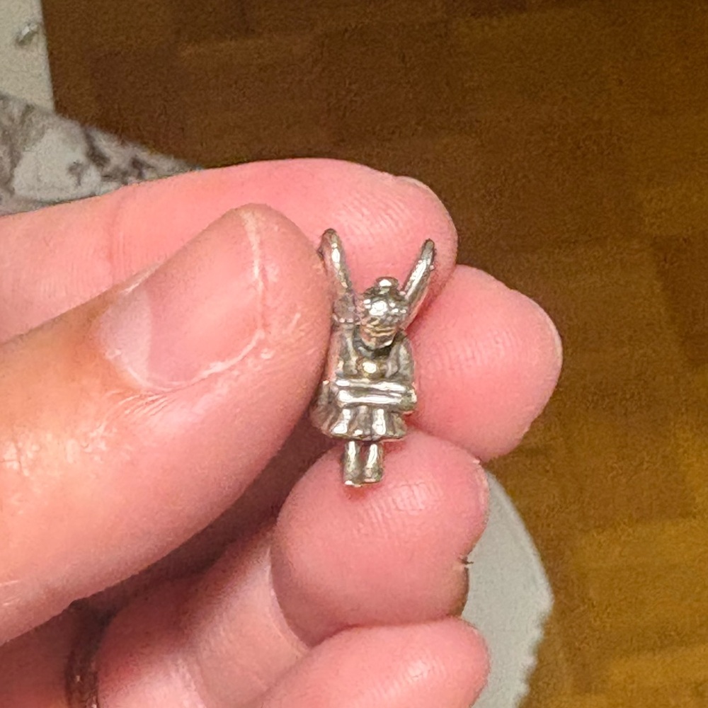 Retired pandora two tone pixie fairly charm